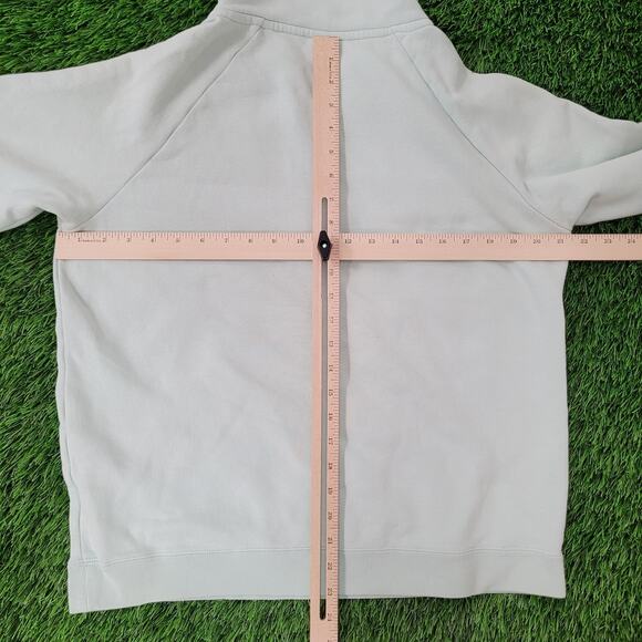 NIKE Sportswear Club Fleece Quarter Zip Pullover Womens M 22x23 - Picture 9 of 13